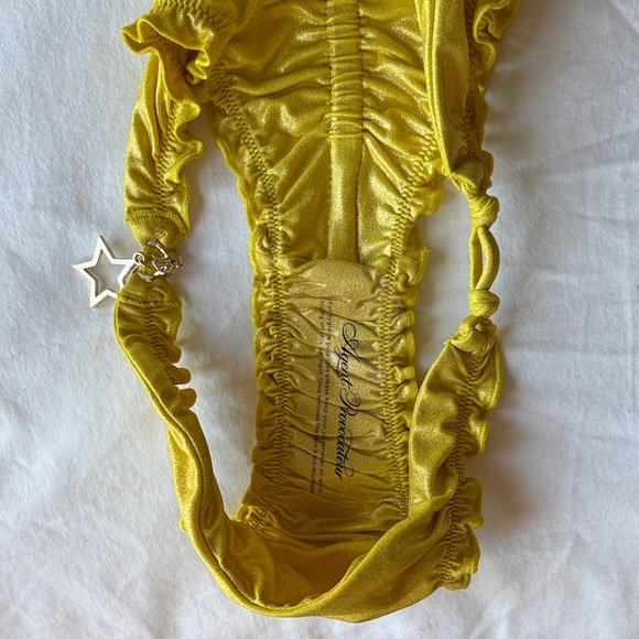 Yellow Ruffled Bikini Set - Picture 14 of 14